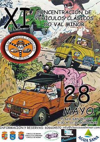 XVIII Concentración de Vehículos Clásicos Val Miñor en Gondomar