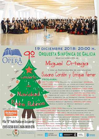 XIV Concierto de Navidad Padre Rubinos en A Coruña