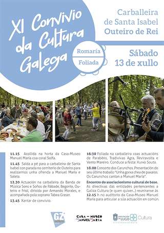 XII Convivio da Cultura Galega en Outeiro de Rei
