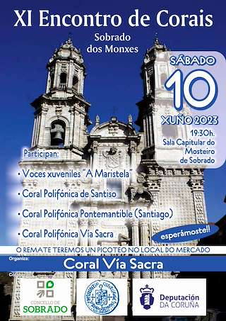 XIV Encontro de Corais (2026) en Sobrado