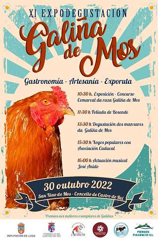XIV Expodegustación Galiña de Mos en Castro de Rei