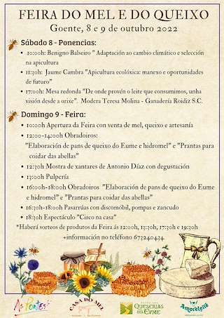 XV Feira do Queixo do Eume e Mel de Goente (2025) en As Pontes de García Rodríguez