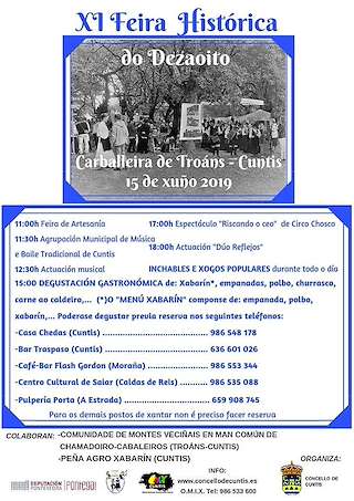 XIV Feira Histórica do Dezaoito de Troáns en Cuntis