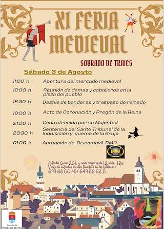 XII Feira Medieval de Sobrado en A Pobra de Trives