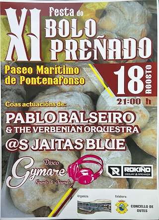 XIII Festa do Bolo Preñado en Outes