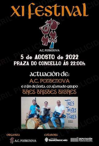 XIV Festival Folclórico A.C. Pontenova en Salvaterra do Miño