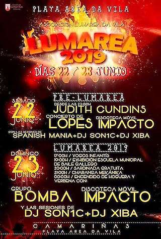 Lumarea de San Xoán en Camariñas