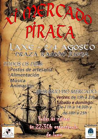 XII Mercado Pirata en Laxe
