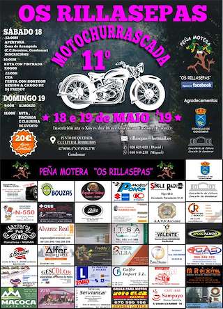 XII Motochurrascada Os Rillasepas en Gondomar