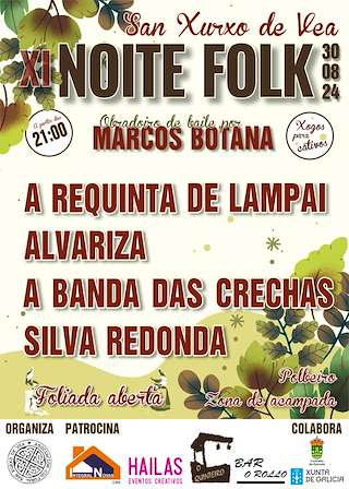 XII Noite Folk de San Xurxo de Vea en A Estrada