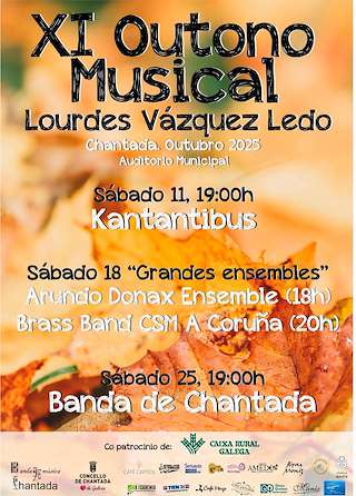XII Outono Musical Lourdes Vázquez Ledo (2026) en Chantada