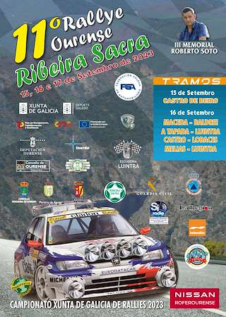 XII Rallye - Ribeira Sacra en Nogueira de Ramuín