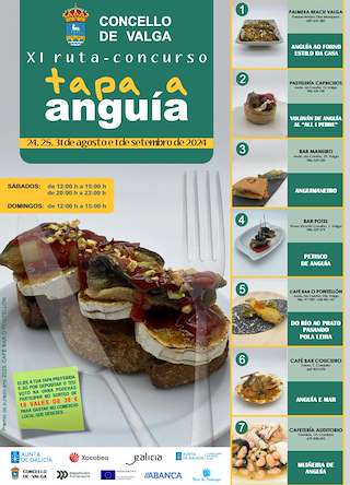 XII Ruta - Concurso Tapa a Anguía en Valga