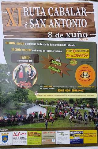 XII Ruta a Cabalo ó San Antonio en Abadín