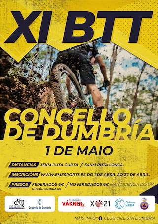 XII Ruta BTT en Dumbría