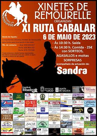 XIII Ruta Cabalar de Remourelle en Ribadeo
