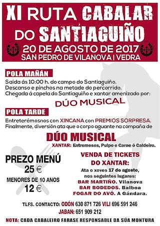 XVI Ruta Cabalar do Santiaguiño en Vedra
