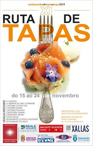 XVI Ruta de Tapas en Santa Comba