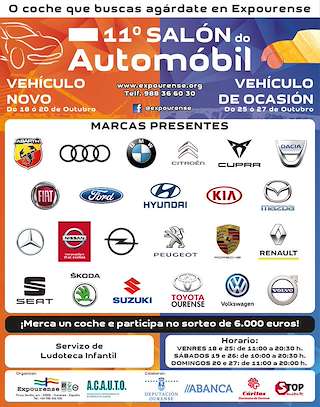 XV Salón del Vehículo Nuevo en Ourense