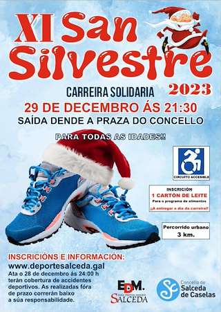 XIII San Silvestre Solidaria en Salceda de Caselas