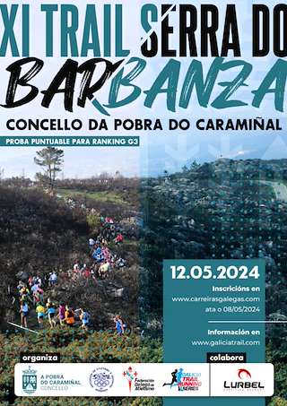 XII Trail Serra do Barbanza – Campionato de Galicia de Trail en A Pobra do Caramiñal