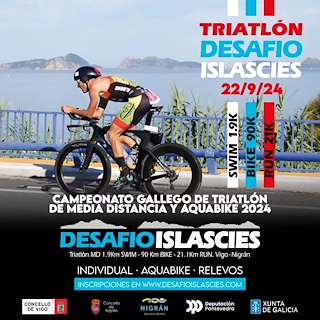 XII Triatlón Desafío Islas Cíes en Vigo