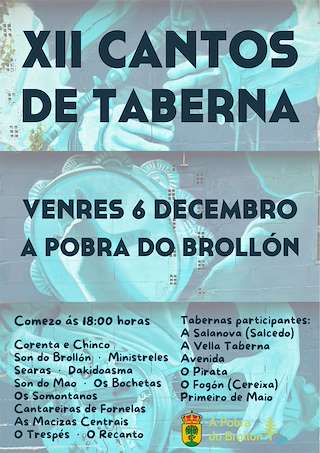 XIII Cantos de Taberna en A Pobra do Brollón