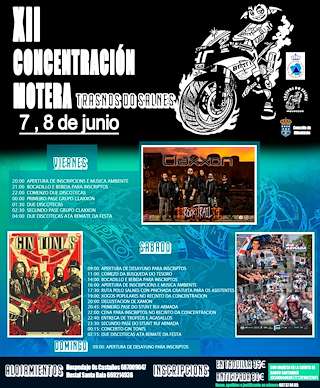 XIV Concentración Motera Trasnos do Salnés Motoclub en Ribadumia