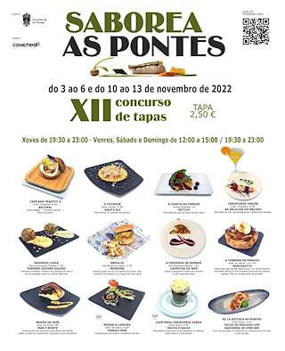 XIV Concurso de Tapas - Saborea As Pontes (2025)