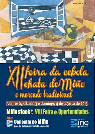 XXIV Feira da Cebola Chata e Mercado Tradicional en Miño