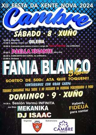 XIII Festa da Xente Nova en Cambre