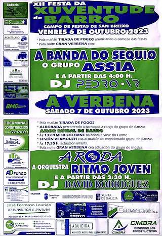 XIV Festa da Xuventude en Barro