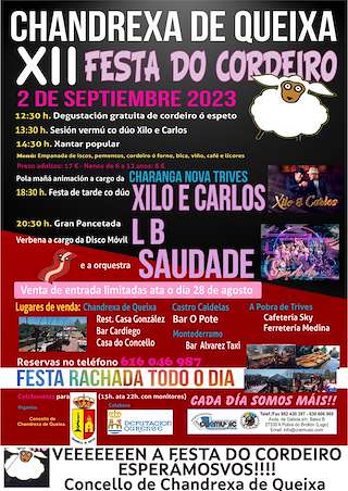 XIV Festa do Cordeiro en Chandrexa de Queixa