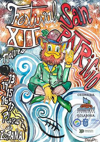 XIV Festival de San Patricio (2026) en Pontevedra