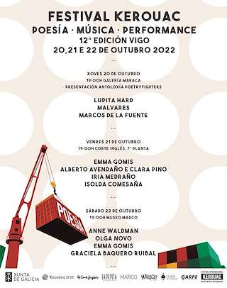 XV Festival Kerouac - Festival Internacional de Poesía y Performance en Vigo