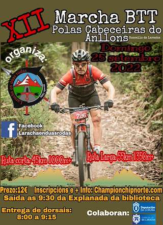 XV Marcha BTT polas Cabeceiras do Anllons en Laracha