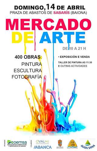 XVII Mercado de Arte de Sabarís en Baiona