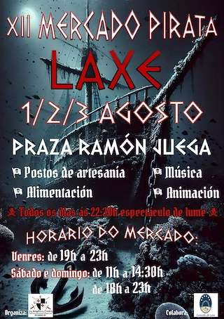 XIII Mercado Pirata (2026) en Laxe