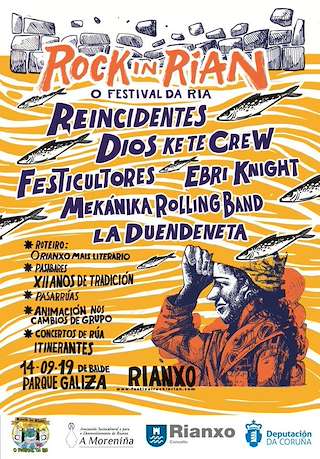 Rock in Rian en Rianxo