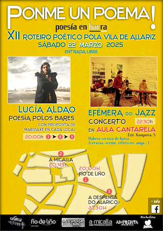 XIII Roteiro Poético Pola Vila en Allariz