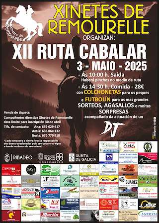 XIII Ruta Cabalar de Remourelle en Ribadeo