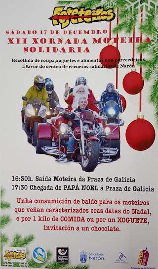 XV Xornada Moteira Solidaria (2025) en Narón