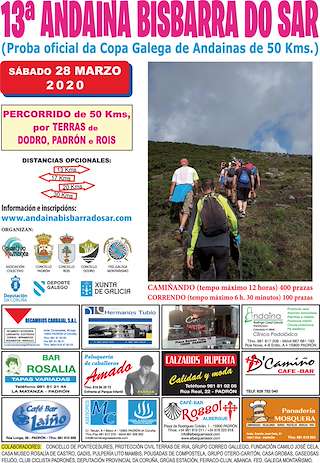 XIX Andaina Bisbarra do Sar (2026) en Padrón