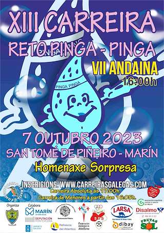 XV Carreira Pinga Pinga en Marín