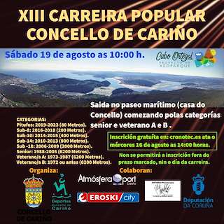 XV Carreira Popular  en Cariño