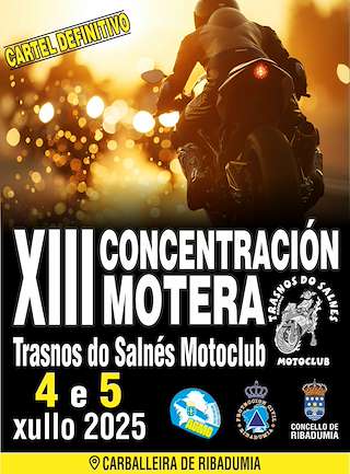 XIV Concentración Motera Trasnos do Salnés Motoclub en Ribadumia