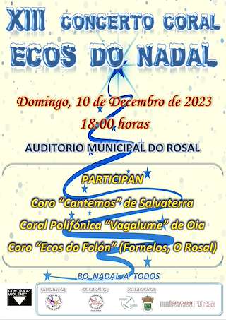 XIV Concerto Coral Ecos do Nadal en O Rosal