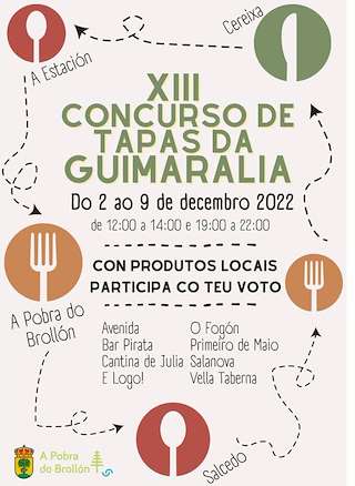 XVI Concurso de Tapas da Guimaralia en A Pobra do Brollón