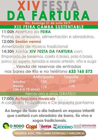 XVI Feira Camba Sustentable - XVII Festa da Fartura en Rodeiro