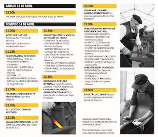 XVI Feira da Artesanía do Ferro en Riotorto